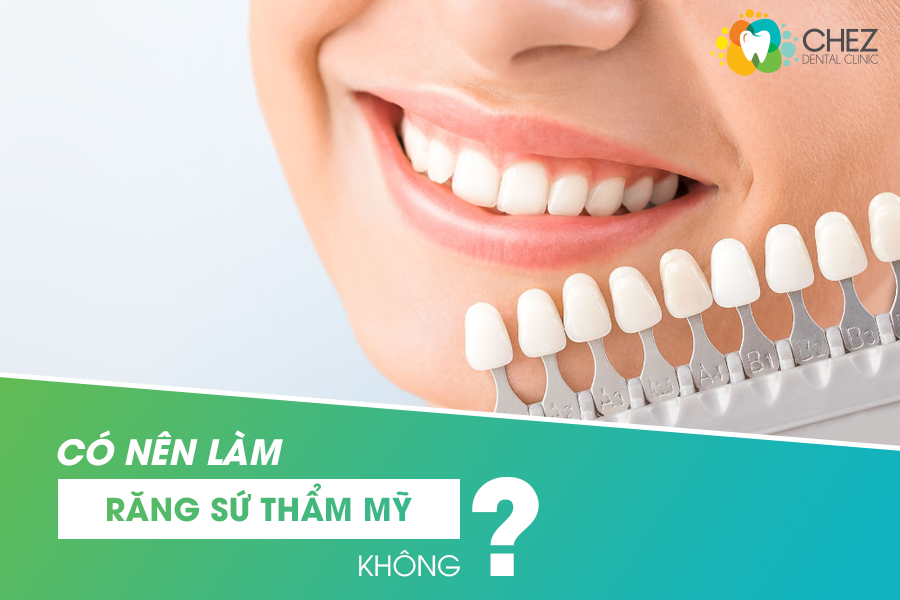 Có nên làm răng sứ thẩm mỹ không?