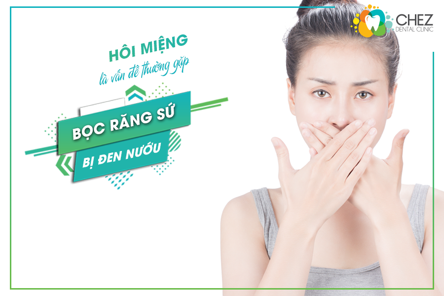 Hôi miệng là vấn đề thường gặp