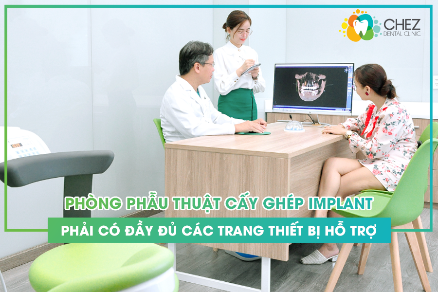 Có đầy đủ thiết bị hỗ trợ