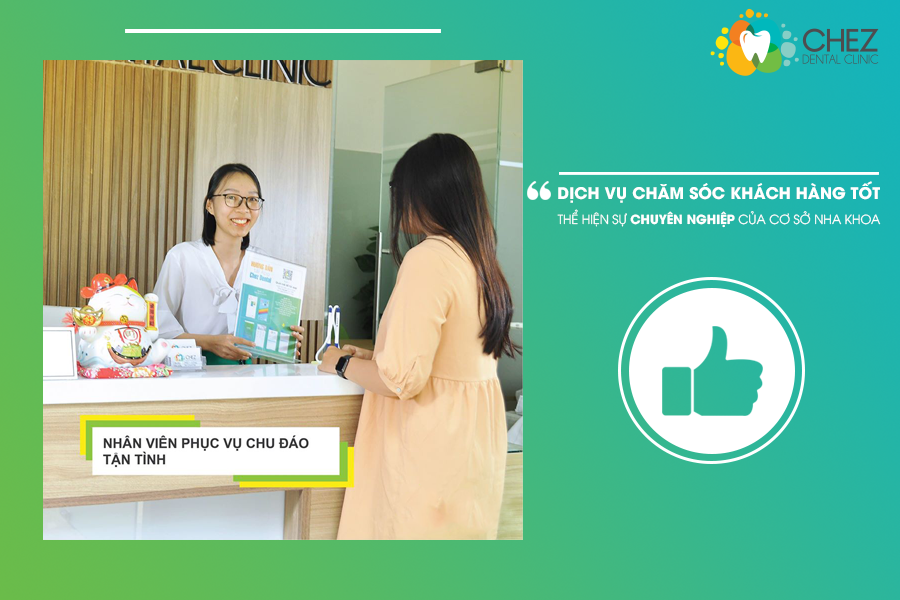 Dịch vụ chăm sóc khách hàng tốt