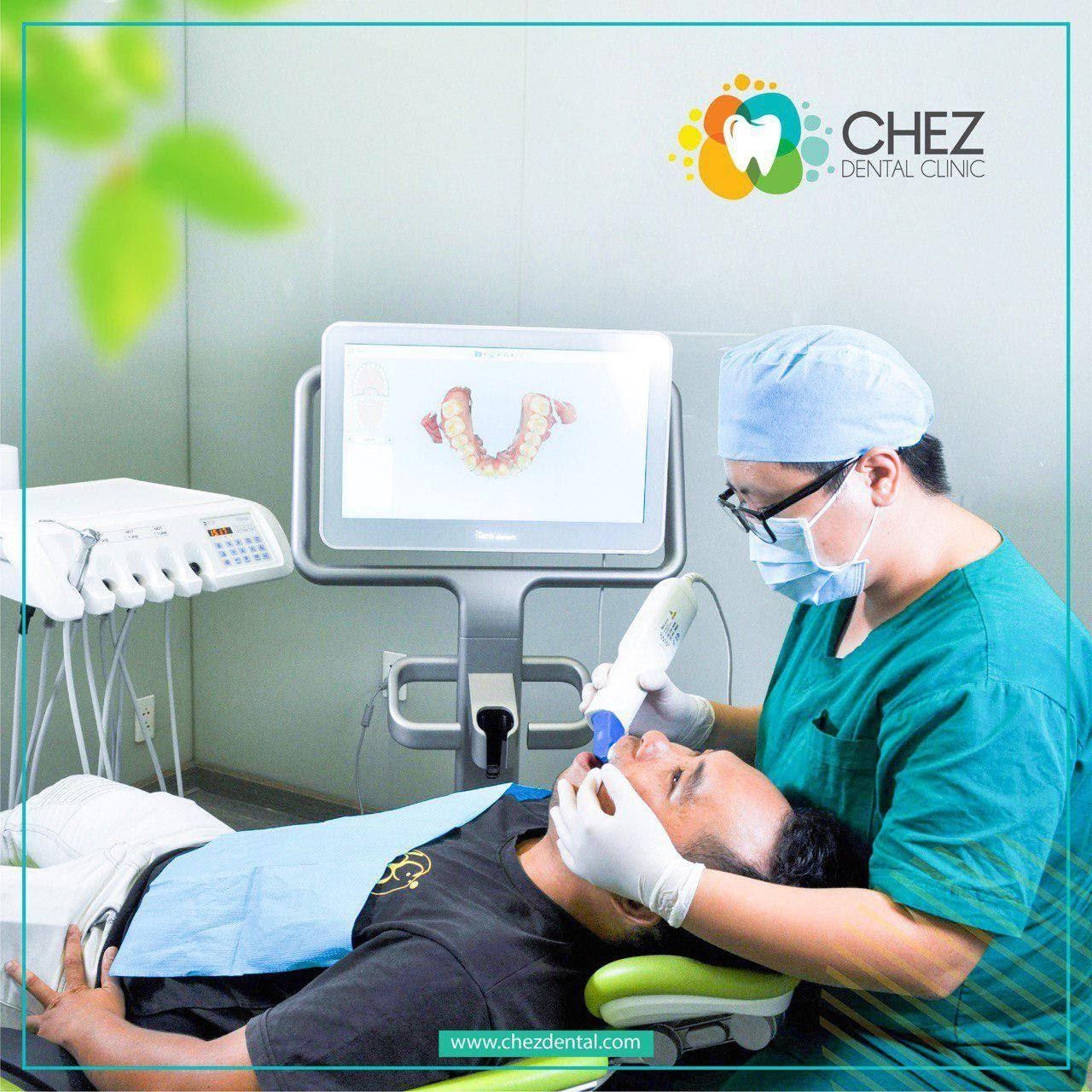 Chez Dental là nha khoa đầu tiên tại Việt Nam ứng dụng công nghệ iTero Element 5D giúp bệnh nhân thấy, hiểu rõ hơn tình trạng sức khoẻ răng miệng hiện tại